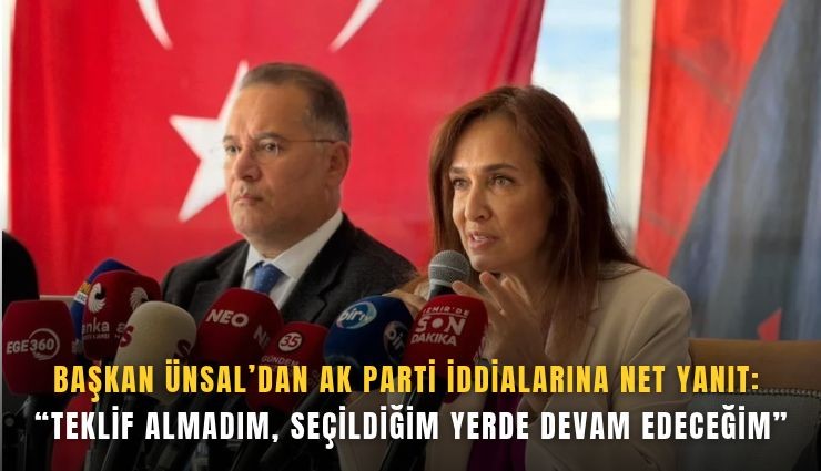 Başkan Ünsal’dan AK Parti iddialarına net yanıt: Teklif almadım, seçildiğim yerde devam edeceğim