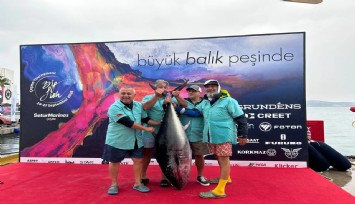 Big Fish Türkiye’de şampiyon 100 kiloluk orkinosla belli oldu