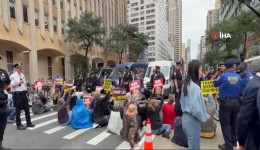 BM öncesi Trump karşıtı protesto