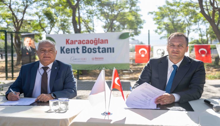 Bornova’da iki yeni kent bostanı açıldı: Üretim alanı 50 bin metrekareye çıktı
