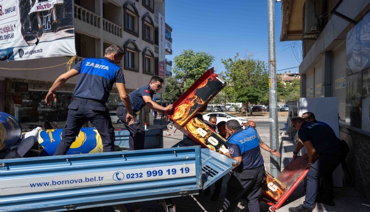 Bornova’da kaldırımlar için sıkı denetim