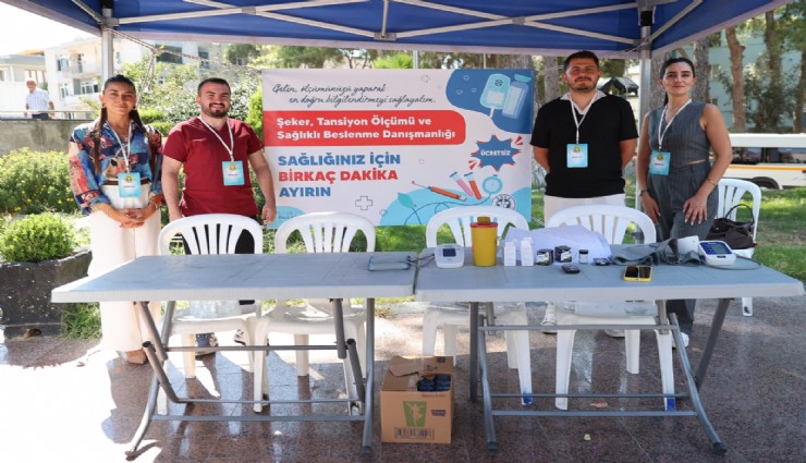 Buca’da vatandaşlara ücretsiz sağlık taraması