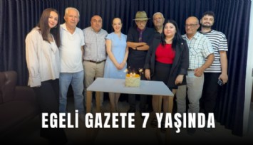 Egeli Gazete 7 yaşında