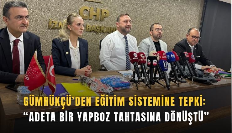 Gümrükçü: 'Eğitim yapboz tahtasına döndü'