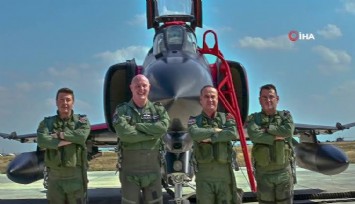 Hava Kuvvetleri Komutanı Dalkıran ve İngiliz mevkidaşından F-4 ile uçuş