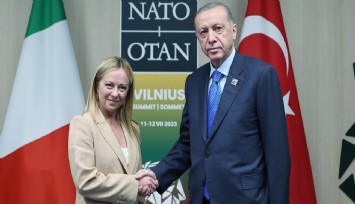 İtalya Başbakanı Meloni’den, Cumhurbaşkanı Erdoğan’a teşekkür