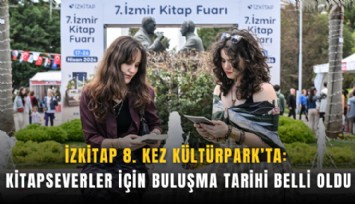 İZKİTAP 8. kez Kültürpark’ta: Kitapseverler için buluşma tarihi belli oldu