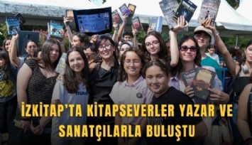 İZKİTAP’ta kitapseverler yazar ve sanatçılarla buluştu