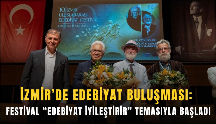 İzmir’de edebiyat buluşması: festival Edebiyat İyileştirir temasıyla başladı