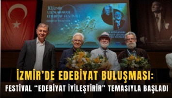 İzmir’de edebiyat buluşması: festival Edebiyat İyileştirir temasıyla başladı