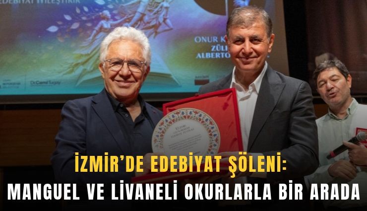 İzmir’de edebiyat şöleni: Manguel ve Livaneli okurlarla bir arada