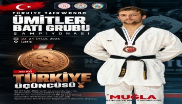 İzmir’de Muğla gururu: Semih Karabacak Türkiye üçüncüsü