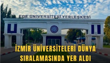 İzmir üniversiteleri dünya sıralamasında yer aldı