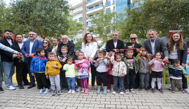 Karşıyaka'da çocuklar için Kent 95 Parkı hizmete hazır