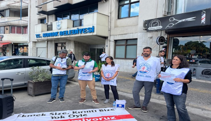 Konak Belediyesi’nde TİS krizi büyüyor: Tüm Bel-Sen’den yarım gün iş bırakma kararı