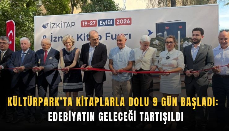 Kültürpark’ta kitaplarla dolu 9 gün başladı