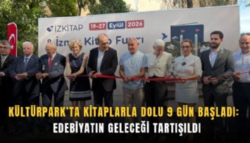 Kültürpark’ta kitaplarla dolu 9 gün başladı