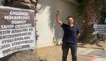 MMO İzmir’de oturma eylemi 3. haftasında