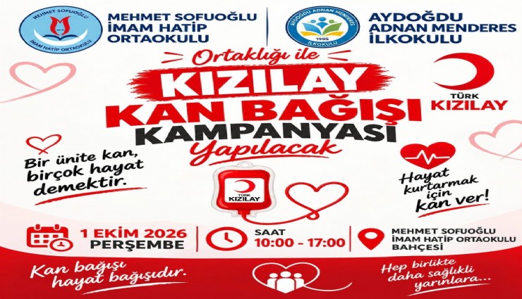 Nazilli’de gönüllü kan bağışı için çağrı