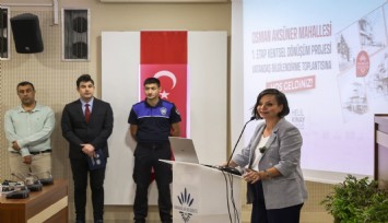 Osman Aksüner’de kentsel dönüşüm için 3. buluşma
