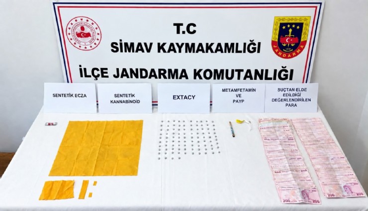 Simav'da uyuşturucu operasyonu