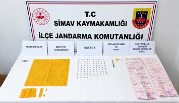 Simav'da uyuşturucu operasyonu