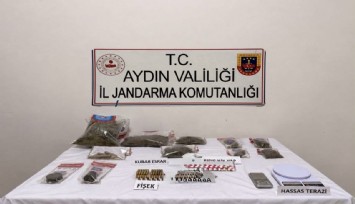 Söke'de eş zamanlı uyuşturucu operasyonu
