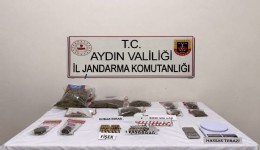 Söke'de eş zamanlı uyuşturucu operasyonu