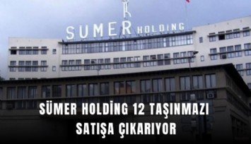 Sümer Holding 12 taşınmazı satışa çıkarıyor