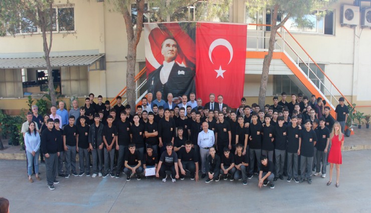 Terbay’ın çıraklık okulunda yeni eğitim dönemi başladı