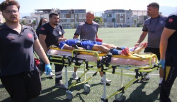 U14 maçında korku dolu anlar: 13 yaşındaki futbolcunun hayatını ilk yardım görevlisi kurtardı